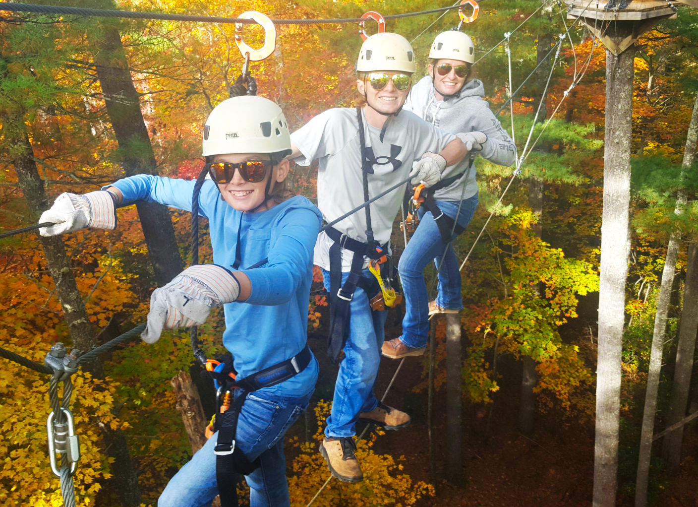 autumn adventure at Unicoi State Park